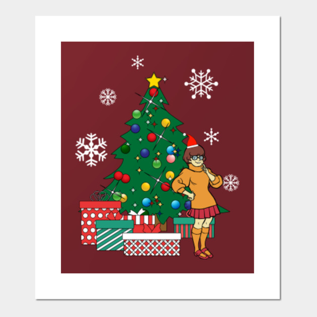 Velma Around The Christmas Tree Scooby Doo